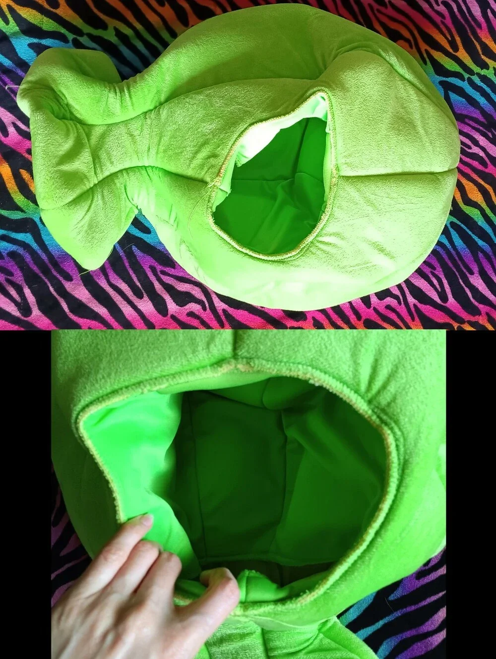 💚 Plants vs Zombies Child Peashooter Costume Medium M Halloween Fun Kids EA